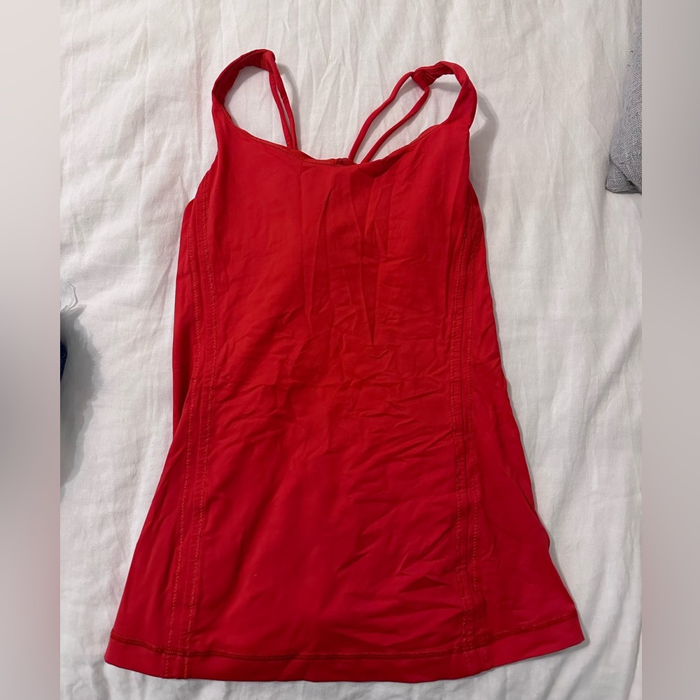 Red Lululemon Tank